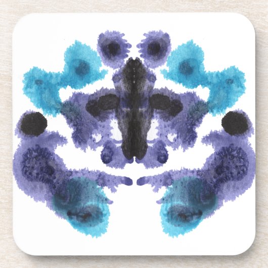Rorschach Inkblot Testspass Untersetzer (Vorderseite)