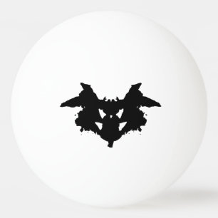 Rorschach Inkblot Tischtennisball