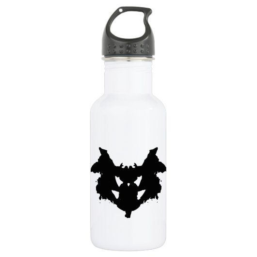 Rorschach Inkblot Trinkflasche (Vorderseite)