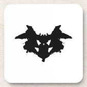 Rorschach Inkblot Untersetzer (Vorderseite)
