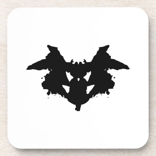 Rorschach Inkblot Untersetzer (Vorderseite)