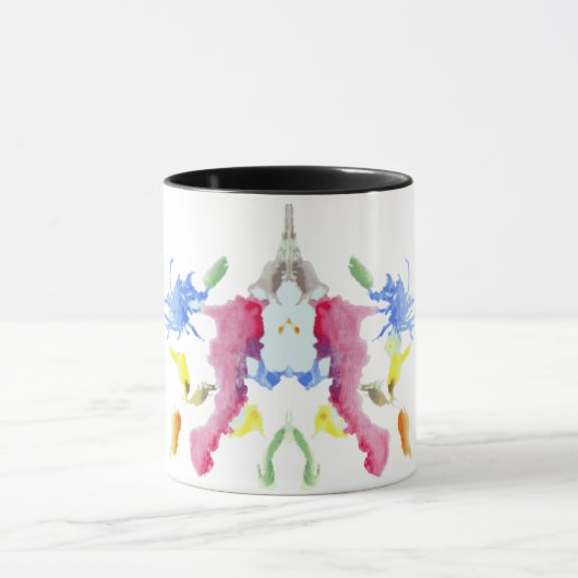 Rorschach-InkBlots-Testplatte 10 Tasse (Zentrum)