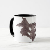 Rorschach-InkBlots-Testplatte 1 Tasse (Vorderseite Links)