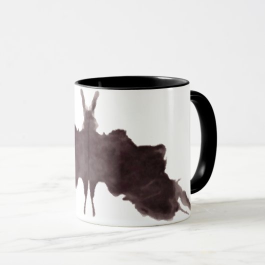 Rorschach-InkBlots-Testplatte 5 Tasse (VorderseiteRechts)