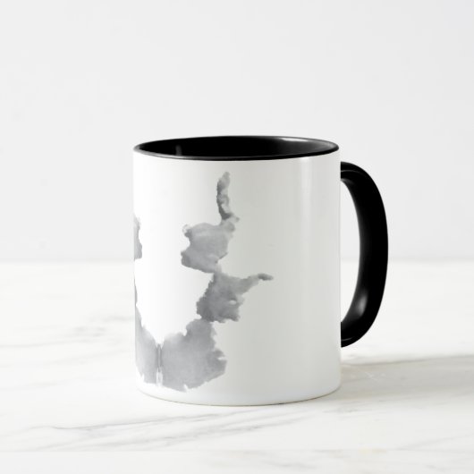 Rorschach InkBlots Testplatte 7 Tasse (VorderseiteRechts)