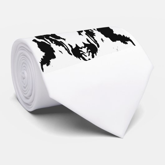 Rorschach Krawatte (Gerollt)