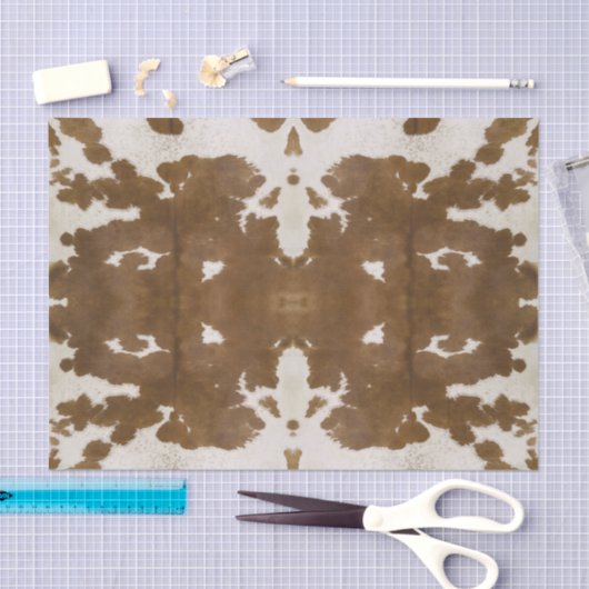 Rorschach Rindleder Decoupage Gewebe-Blatt Seidenpapier (Handwerk)