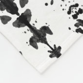 Rorschach Test Fleecedecke (Ecke)