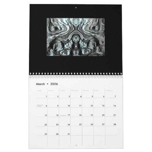 Rorschach Test Kalender (Mär 2026)