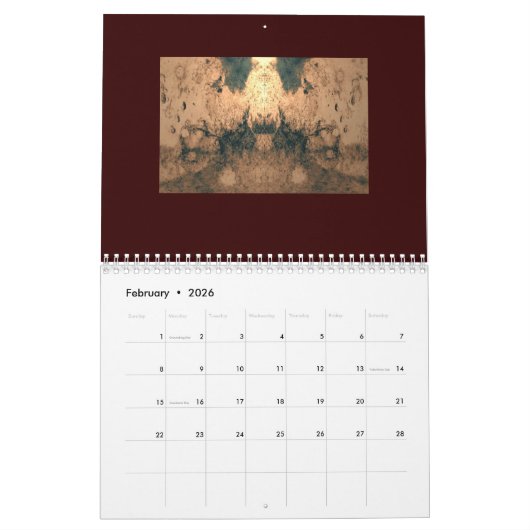 Rorschach Test Kalender (Feb 2026)