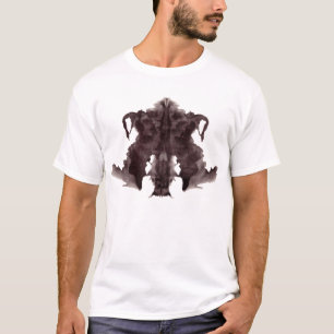 Rorschach-Test-Tintenklecksplatte 4 T-Shirt