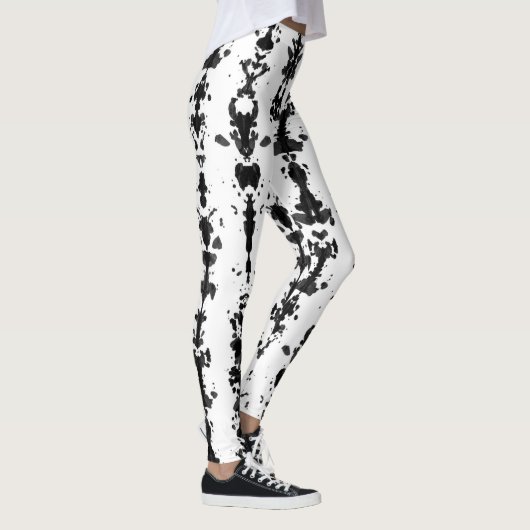 Rorschach Testmuster Leggings (Rechts)