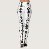 Rorschach Testmuster Leggings (Rückseite)