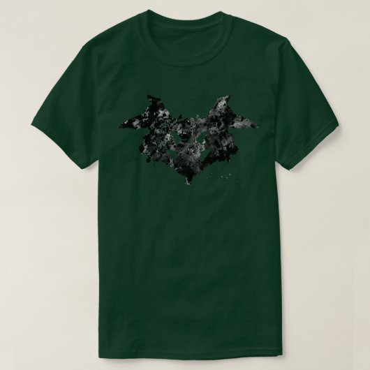 Rorschach-Tintenblottest T-Shirt (Design vorne)