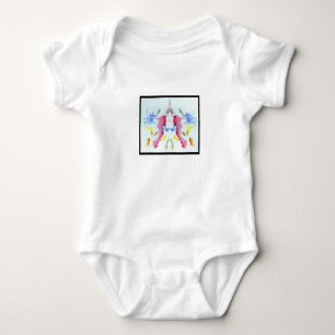 Rorschach-Tintenklecks 10.0 Baby Strampler