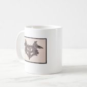 Rorschach-Tintenklecks 1.0 Kaffeetasse (Vorderseite Links)