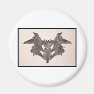 Rorschach-Tintenklecks 1.0 Magnet