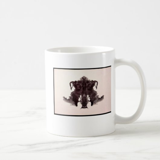 Rorschach-Tintenklecks 4.0 Kaffeetasse (Rechts)