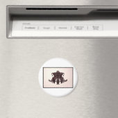 Rorschach-Tintenklecks 4.0 Magnet (In Situ (Geschirrspüler))