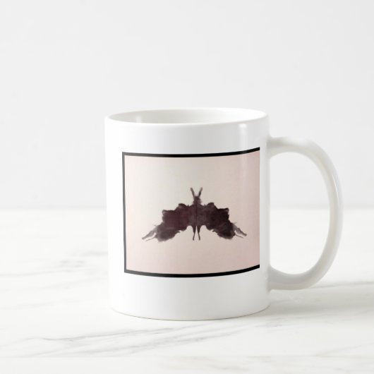 Rorschach-Tintenklecks 5.0 Kaffeetasse (Rechts)