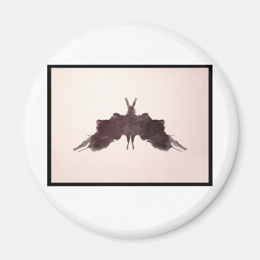 Rorschach-Tintenklecks 5.0 Magnet (Vorne)