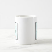 Rorschach-Tintenklecks 9.0 Kaffeetasse (Mittel)