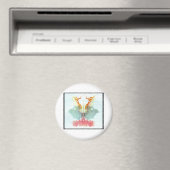 Rorschach-Tintenklecks 9.0 Magnet (In Situ (Geschirrspüler))