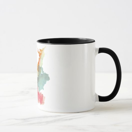Rorschach-Tintenklecks 9 Tasse (Rechts)