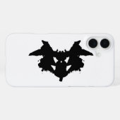 Rorschach-Tintenklecks iPhone Hülle (Rückseite (Horizontal))