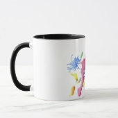 Rorschach-Tintenklecks-Testplatte 10 Tasse (Links)
