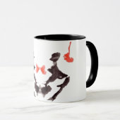 Rorschach-Tintenklecks-Testplatte 3 Tasse (VorderseiteRechts)