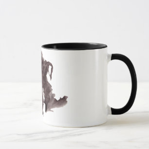 Rorschach-Tintenklecks-Testplatte 4 Tasse