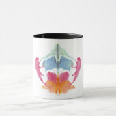 Rorschach-Tintenklecks-Testplatte 8 Tasse (Zentrum)