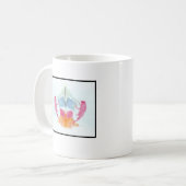 Rorschach Tintenkleks 8,0 Kaffeetasse (Vorderseite Links)