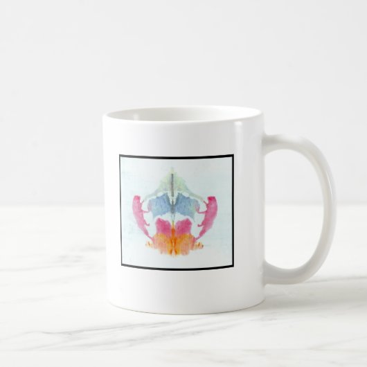 Rorschach Tintenkleks 8,0 Kaffeetasse (Rechts)