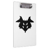 Rorschach Tintenkleks Klemmbrett (Rechts)