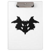 Rorschach Tintenkleks Klemmbrett (Vorderseite)