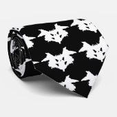 Rorschach Tintenkleks Krawatte (Gerollt)