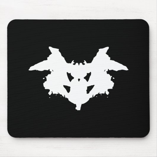 Rorschach Tintenkleks Mousepad (Vorne)