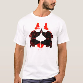 Rorschach Tintenkleks-Nummer zwei T-Shirt