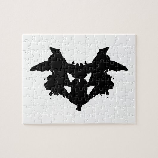Rorschach Tintenkleks Puzzle (Horizontal)