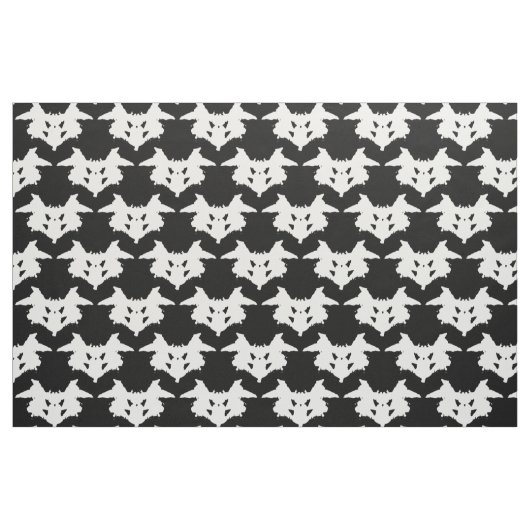 Rorschach Tintenkleks Stoff (Fat Quarter (45,7 x 55,9 cm))