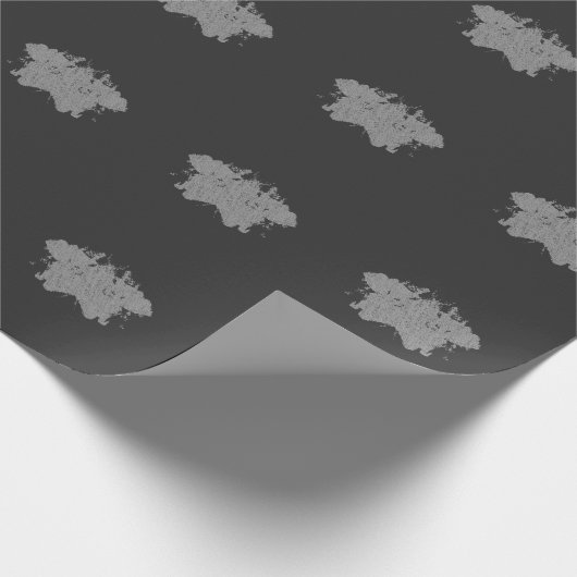 Rorschach-Tintenpatronentuntersuchung Psychologie Geschenkpapier (Ecke)