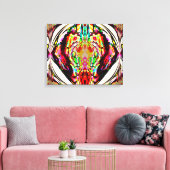 Rorschachs Nightmare Canvas Print Kevin C. Head Leinwanddruck (Insitu (Wohnzimmer))