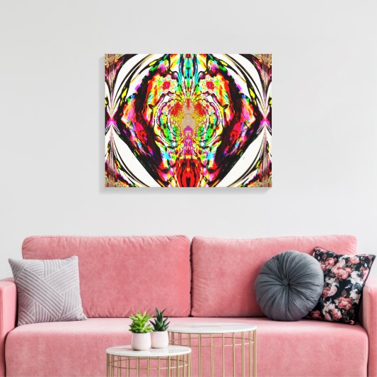 Rorschachs Nightmare Canvas Print Kevin C. Head Leinwanddruck (Insitu (Wohnzimmer))
