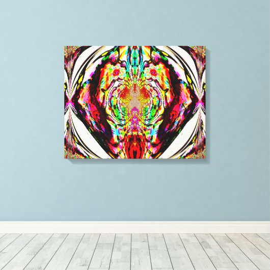 Rorschachs Nightmare Canvas Print Kevin C. Head Leinwanddruck (Insitu (Holzboden))