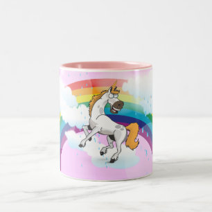 Rory das Pferd Zweifarbige Tasse