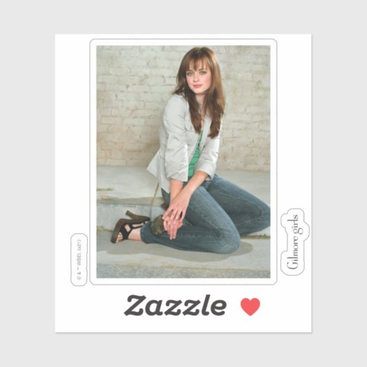 Rory Gilmore Portrait Aufkleber (Blatt)