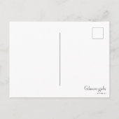 Rory Gilmore Portrait Postkarte (Rückseite)