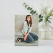 Rory Gilmore Portrait Postkarte (Stehend Vorderseite)